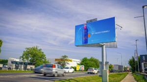 Nivea Kampagne auf LED-Wall (DOOH) von Popp Vision in Brunn bei Wien