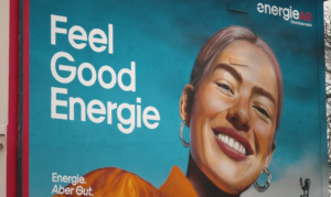 Energie AG Mural-Kampagne von Popp Vision in Linz